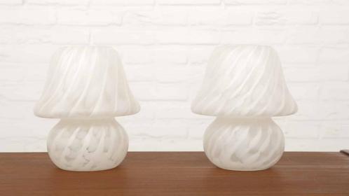 Set van 2 tafellampen| Mushroom model | Hustadt Leuchten |, Huis en Inrichting, Lampen | Tafellampen, Ophalen of Verzenden