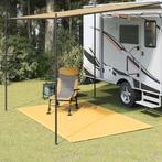 vidaXL Tenttapijt 250x200 cm HDPE beige, Caravans en Kamperen, Verzenden, Nieuw