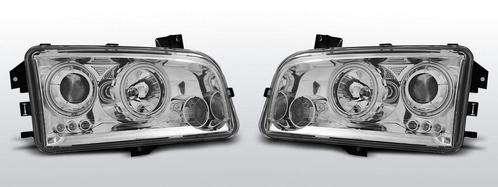 Koplampen Angel Eyes | Dodge Charger LX 2006-2010 | chroom, Auto-onderdelen, Verlichting, Nieuw, Verzenden