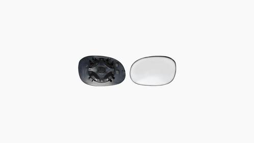 Citroen C2  Spiegelglas Chroom Incl. Montageplaat (Links), Auto-onderdelen, Ruiten en Toebehoren