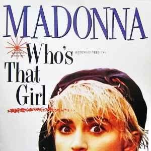 12 inch gebruikt - Madonna - Whos That Girl (Extended Ve..., Cd's en Dvd's, Vinyl Singles, Zo goed als nieuw, Verzenden