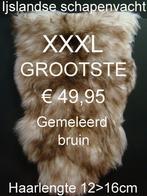 Schapenvacht IJSLANDSE Gemeleerde Bruin GROOT XXXL € 49,95, Huis en Inrichting, Ophalen of Verzenden, Nieuw