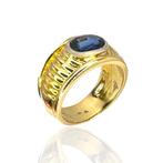 Ring - 14 karaat Geel goud, Prachtige 14K gouden ring met, Nieuw