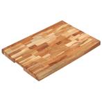 vidaXL Hakblok 60x40x4 cm massief acaciahout, Huis en Inrichting, Verzenden, Nieuw