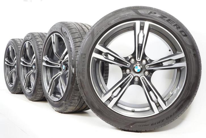 BMW M5 F90 M8 F91 F92 19 inch 705 M velgen + Zomerbanden Pir, Auto-onderdelen, Banden en Velgen, Velg(en), Gebruikt, 19 inch, Zomerbanden