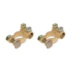 ProPlus Accupoolklemmen set - messing - staal - 35-50 mm².., Auto-onderdelen, Accu's en Toebehoren, Ophalen of Verzenden, Nieuw