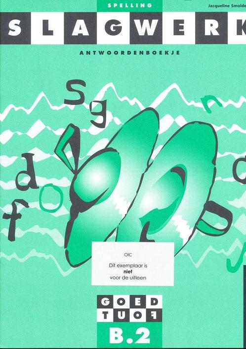 Slagwerk Spelling Antwoordenboek B2 Groep 4, Boeken, Schoolboeken, Nieuw, Verzenden