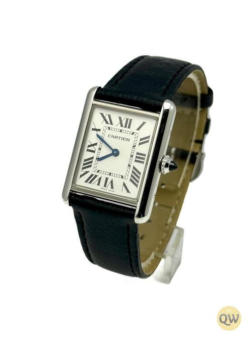 Cartier Tank Large Must, Sieraden, Tassen en Uiterlijk, Horloges | Heren, Polshorloge, Zo goed als nieuw, Verzenden