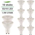 10x GU10 LED spot | Lybardo | 1.9 watt 50° 2700K warm wit, Minder dan 30 watt, Verzenden, Overige typen, Nieuw