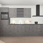 Beton antraciet keuken Marrakech 21815, Verzenden, Nieuw
