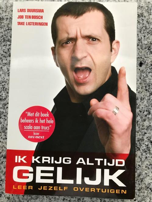 Ik krijg altijd gelijk. Leer jezelf overtuigen, Boeken, Psychologie, Persoonlijkheidsleer, Gelezen, Verzenden