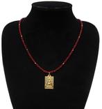 Robijn - Ketting - Boeddha - Wijsheid, spirituele, Antiek en Kunst