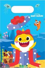 Uitdeelzakjes Baby Shark | 8 stuks, Ophalen of Verzenden, Nieuw