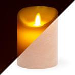 LED kaars | 10 cm | PEHA (Bewegende vlam, Timer, Zalmroze), Nieuw, Verzenden