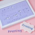 Sweet Stamp Frosting Letters & Cijfers Set, Verzenden, Nieuw