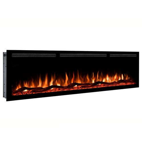 EVIQ Elektrische sfeerhaard Diamond 65 inch – 165 cm, Huis en Inrichting, Haarden, Elektrische haard, Nieuw, Verzenden