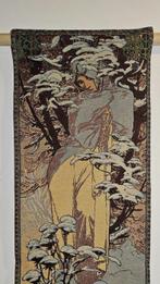 ARAZZO Alfons Mucha LHIVER - 100x45cm - Art Nouveau -, Antiek en Kunst