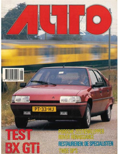 1986 AUTOVISIE MAGAZINE 15 NEDERLANDS, Boeken, Auto's | Folders en Tijdschriften