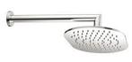 Huber Dado Cascade Hoofddouche met muurarm Chroom, Ophalen of Verzenden, Nieuw, Chroom, Kraan