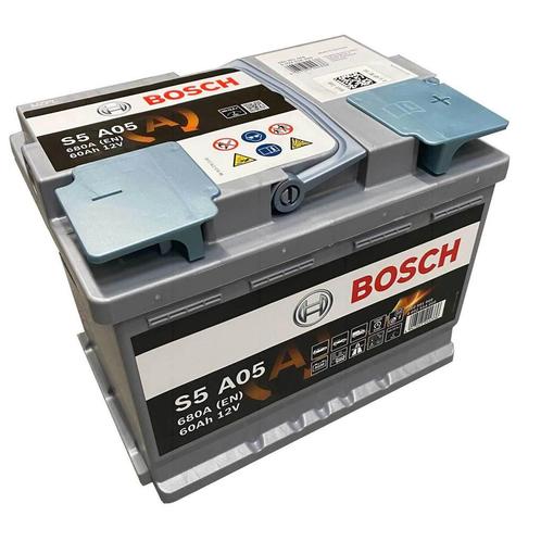 Bosch S5A05 AGM START STOP ACCU 60AH 12V 680A, Auto-onderdelen, Accu's en Toebehoren, Nieuw, Ophalen of Verzenden
