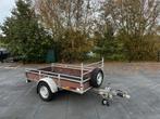 Saris Bakwagen 250 x 130 cm met nieuwe vloer en geremd !, Auto diversen, Aanhangers en Bagagewagens, Ophalen, Gebruikt