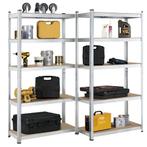 2 stuks Stellingkast / Opbergrek - Basic - 180 x 90 x 40 cm, Huis en Inrichting, Kasten | Stellingkasten, Verzenden, Nieuw