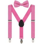 Fako Fashion - Kinder Bretels Met Vlinderstrik - Stipjes -, Verzenden, Nieuw