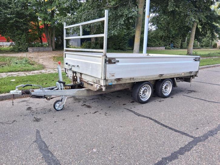 Hapert 3 zidige elektrische kipper 310 x185 x0.40, Auto diversen, Aanhangers en Bagagewagens, Nieuw, Ophalen