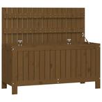 Tuinbox 108x42,5x54 cm massief grenenhout honingbruin, Tuin en Terras, Tuinhuizen, Verzenden, Nieuw