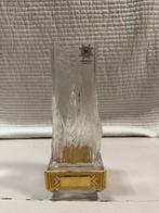 Eino Wänni - Vaas - Verguld, Kristal - 24k gouden plaat /, Antiek en Kunst