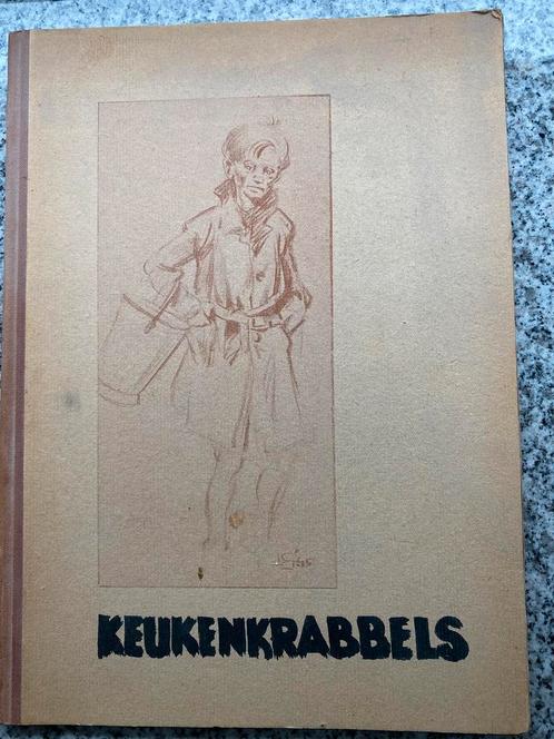 Keukenkrabbels (Henk Kabos & J. Gerhard Toonder), Boeken, Kunst en Cultuur | Beeldend, Gelezen, Schilder- en Tekenkunst, Verzenden