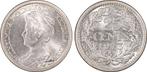 Koningin Wilhelmina 25 cent 1913 MS63 PCGS Gecertificeerd, Verzenden, Zilver, 25 cent, Koningin Wilhelmina