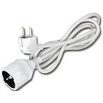 Verlengsnoer - Aigi Gamon - 3680W - 5 Meter - Wit |, Ophalen of Verzenden, Nieuw