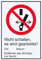 Dehn Waarschuwingsbord Materiaal Magnetisch Plastic - 700054, Doe-het-zelf en Verbouw, Alarmsystemen, Verzenden, Nieuw, Overige typen