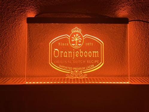Oranjeboom neon bord lamp LED verlichting reclame lichtbak b, Huis en Inrichting, Lampen | Overige, Nieuw, Verzenden
