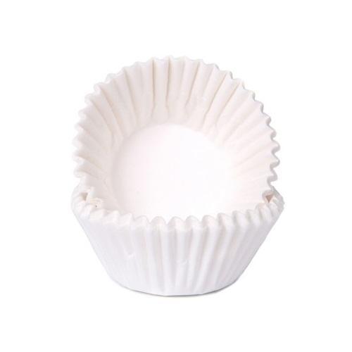 Cupcake Vormpjes HoM Wit Petitfour 25x19mm. 100st., Hobby en Vrije tijd, Taarten en Cupcakes maken, Nieuw, Verzenden