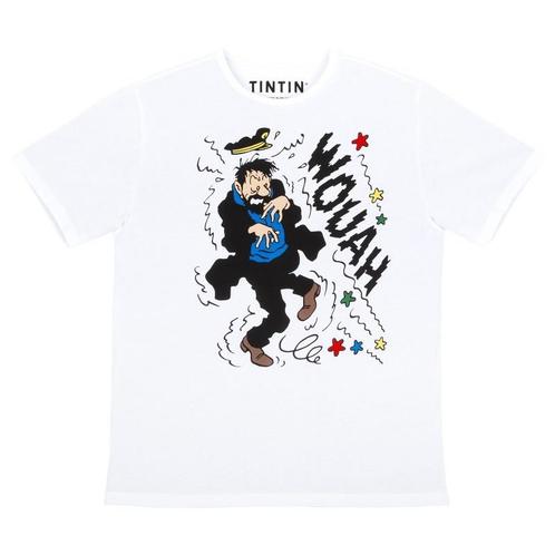 Kuifje T-Shirt Haddock Wouah, Verzamelen, Stripfiguren, Nieuw, Ophalen of Verzenden
