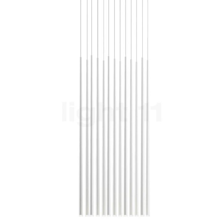 Vibia Slim Hanglamp LED 13-lichts, wit - Casambi, Huis en Inrichting, Lampen | Hanglampen, Nieuw, Verzenden