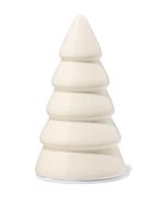 HEMA Kerstboom 8.4x8.4x15cm keramiek ecru 2+1 gratis, Verzenden, Nieuw