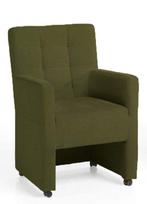 Eetkamerstoel Peter - eetkamerstoelen - Groen, Huis en Inrichting, Stoelen, Nieuw, Stof