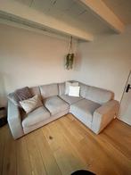 Urban Sofa hoekbank | 2x2,5m | Stof | Taupe | 3 pers. |, Ophalen, Gebruikt, 100 tot 125 cm, Hoekbank