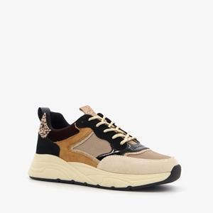 Blue Box dames sneakers beige bruin maat 44 Nu met korting