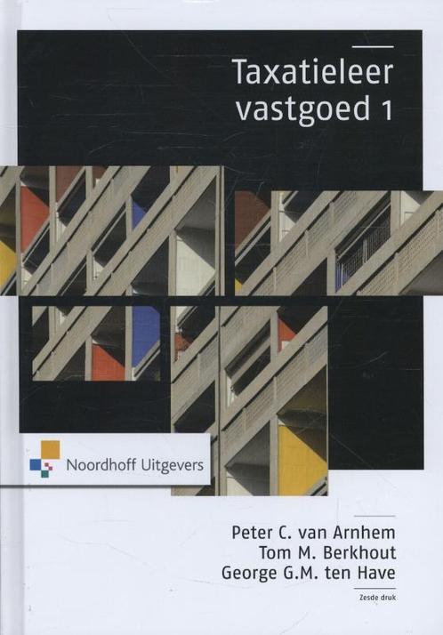 Taxatieleer vastgoed  1 9789001823795, Boeken, Studieboeken en Cursussen, Zo goed als nieuw, Verzenden