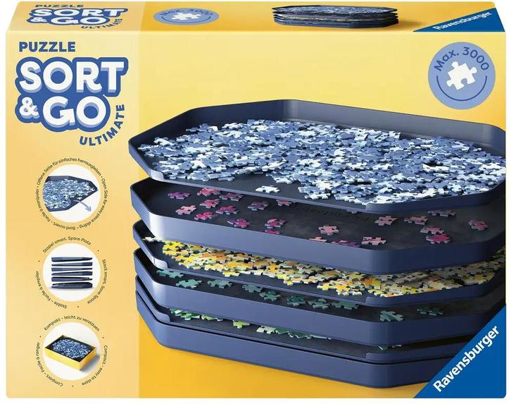 Puzzelmat - Puzzelrol - Sort & Go (tot 3000 stukjes) |, Hobby en Vrije tijd, Denksport en Puzzels, Nieuw, Verzenden
