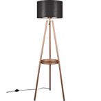 LED Vloerlamp - Trion Loet - E27 Fitting - Rond - Coffee -, Huis en Inrichting, Lampen | Vloerlampen, Ophalen of Verzenden, Nieuw