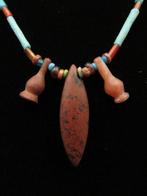 Oud-Egyptisch Sieraad gemaakt van kristal en, Sieraden, Tassen en Uiterlijk, Antieke sieraden