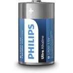 Philips Ultra Alkaline Batterijen D 2 stuks in Blister, Audio, Tv en Foto, Accu's en Batterijen, Nieuw, Ophalen of Verzenden