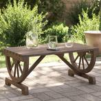 vidaXL Tuintafel 90x50x40 cm massief vurenhout, Verzenden, Nieuw, Hout