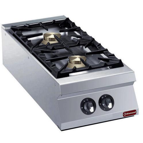 Diamond Gasfornuis | 2 Branders | Top | Powerful | 2x 10kw |, Zakelijke goederen, Horeca | Keukenapparatuur, Nieuw in verpakking