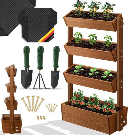 KESSER® Verticale Plantenbakken - Kweekbak - Plantenbak - Br, Tuin en Terras, Tuinmeubel-accessoires, Nieuw, Verzenden
